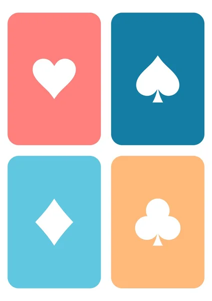 Jogar cartas —  Vetores de Stock