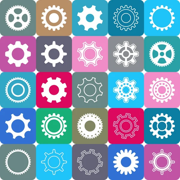 Gear wheels — Stock Vector