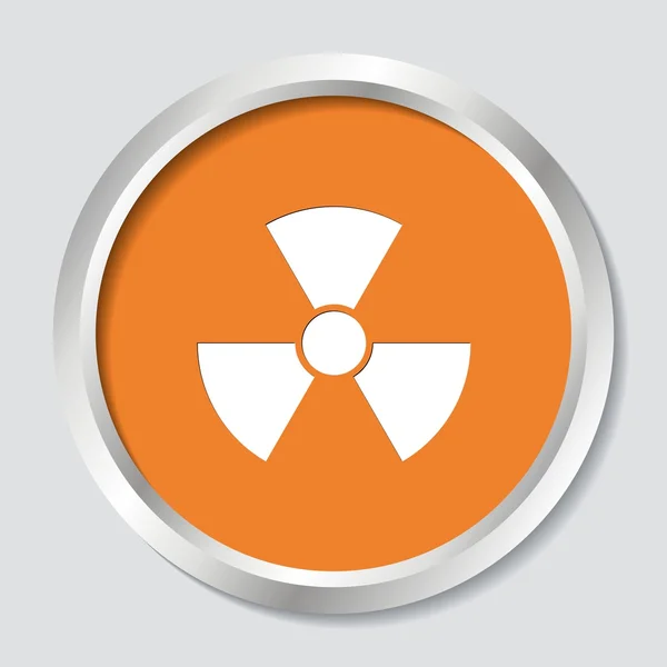 Symbole de radioactivité — Image vectorielle