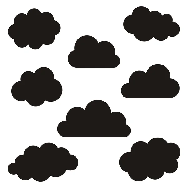Фон облаков — стоковый вектор
