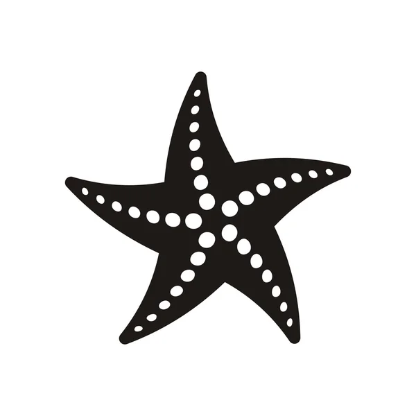 Estrella de mar — Vector de stock