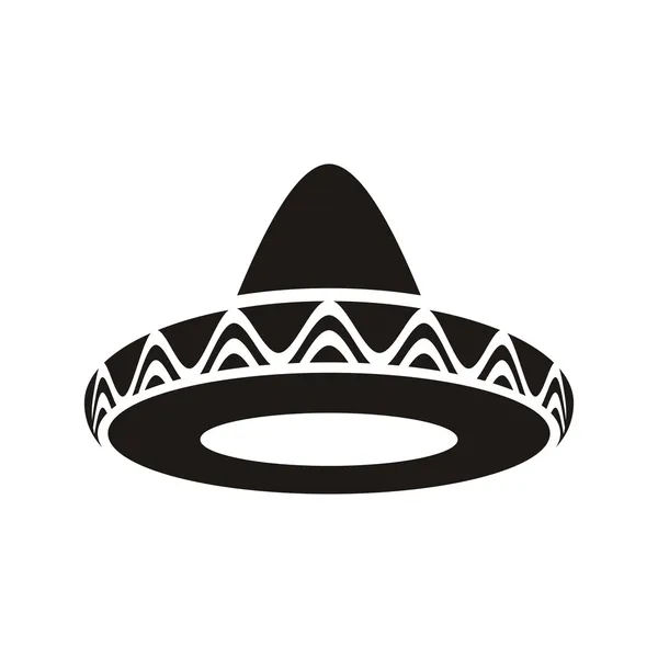 Chapéu mexicano — Vetor de Stock