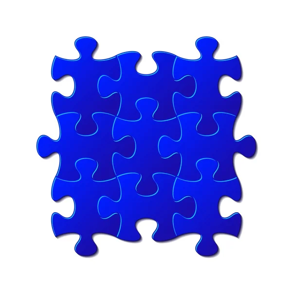 Skládačka puzzle — Stockový vektor