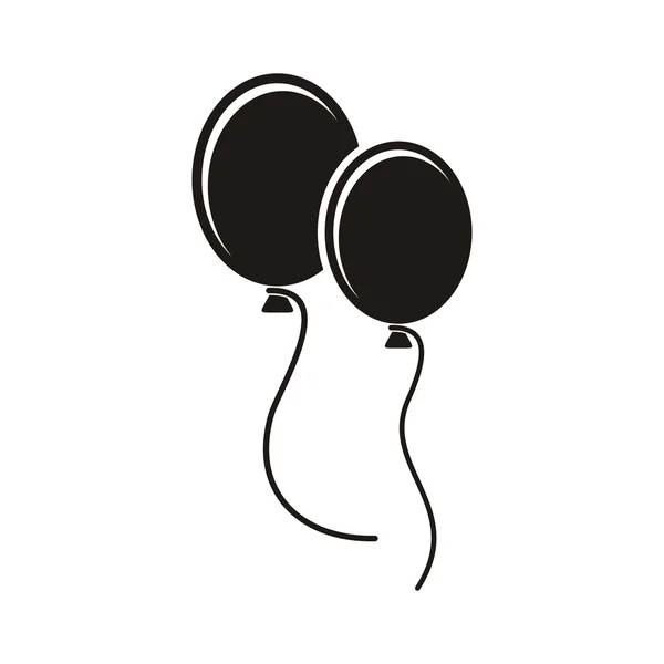 Globos de fiesta — Vector de stock