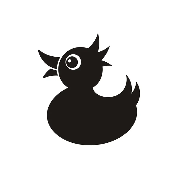 Black duck — Wektor stockowy