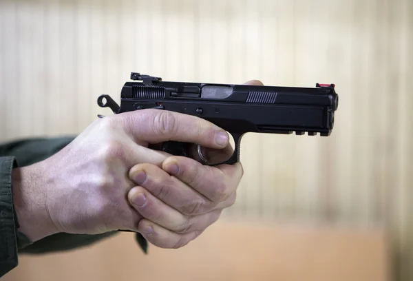 Apunta pistola — Foto de Stock
