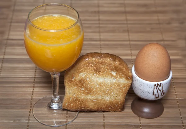 Jus d'orange toast — Stockfoto