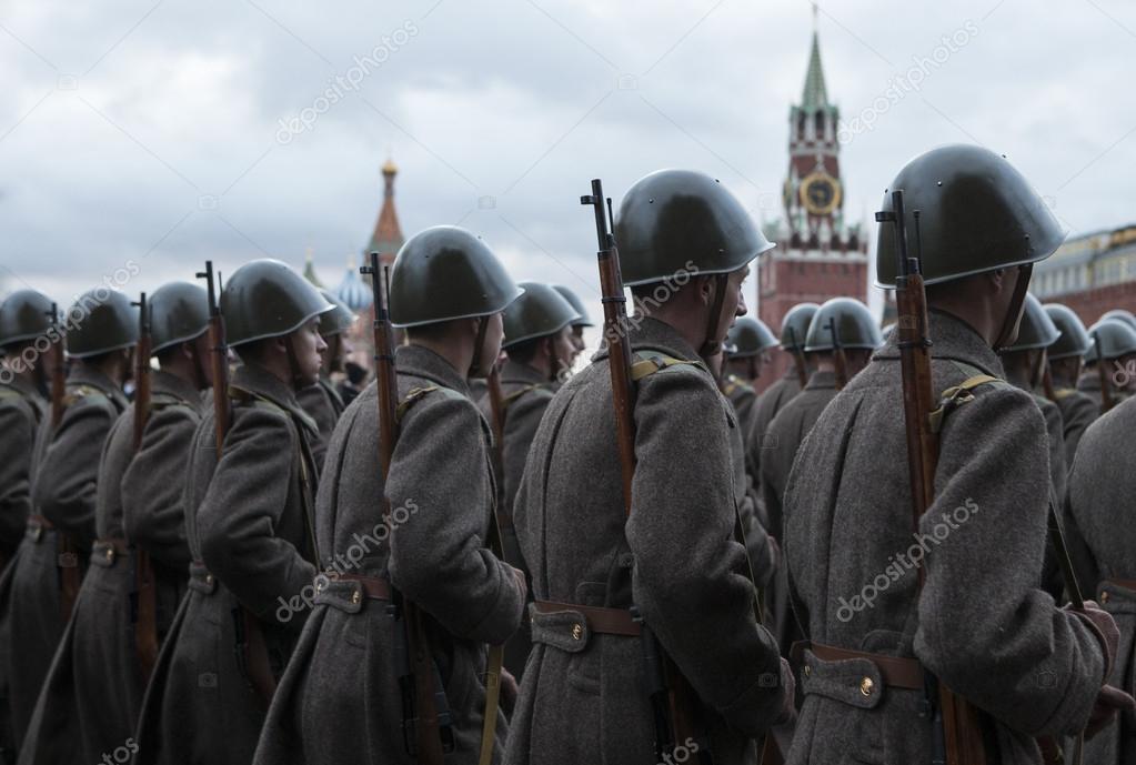 Russian soldiers military uniform