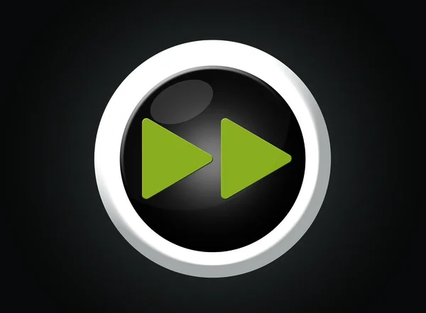 oynatmaya başlamak hızlı ileri düğmesini web yeşil oyuncu beyaz