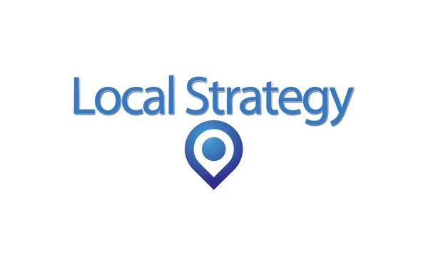 Local Strategy, seo Advertise and Sponsorship — Stock Photo, Image