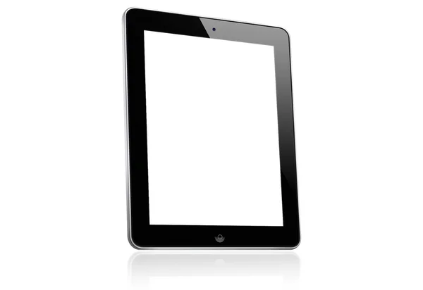 boş, izole bilgisayar, ekran siyah tablet