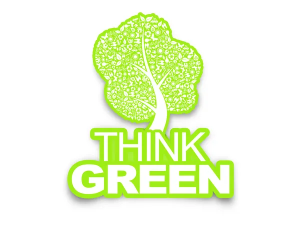 Sence yeşil ağaç, doğal illüstrasyon, Çevre Dostu, beyaz arka plan, doğa Kaydet