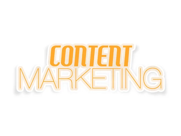 Marketing de contenu, stratégie Web, rédaction et autorité Photos De Stock Libres De Droits