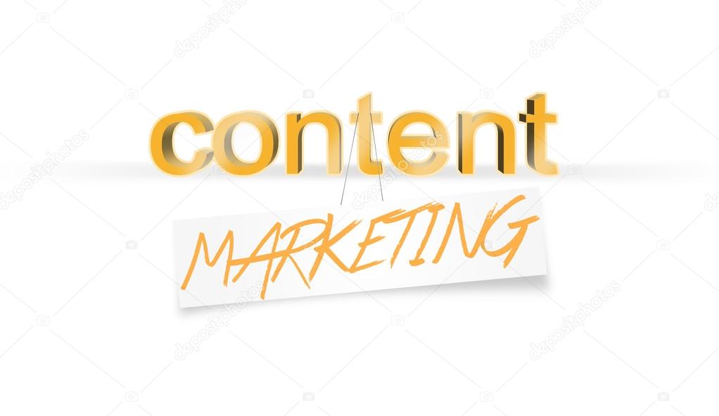 Content Marketing, blog Copywriting, Success concept