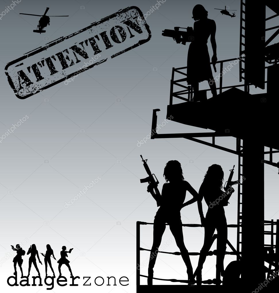 Attention-danger zone vector