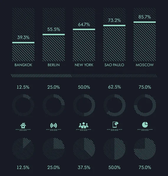 信息图形矢量 — 图库矢量图片