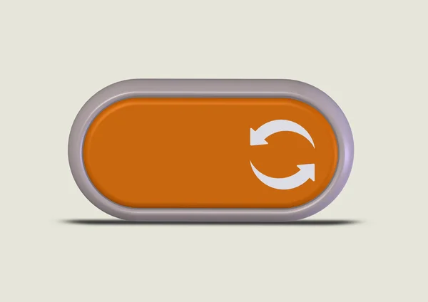 Web icons orange — Stock Photo, Image
