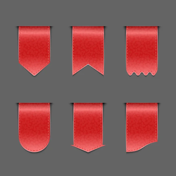 Kırmızı şerit koleksiyonuna