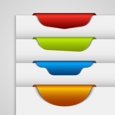 web sayfasının kenar renk etiket bookmark