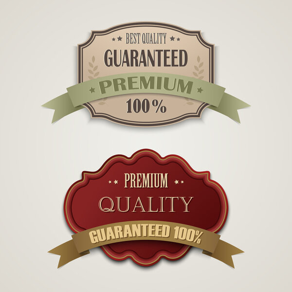 Vintage and retro design elements