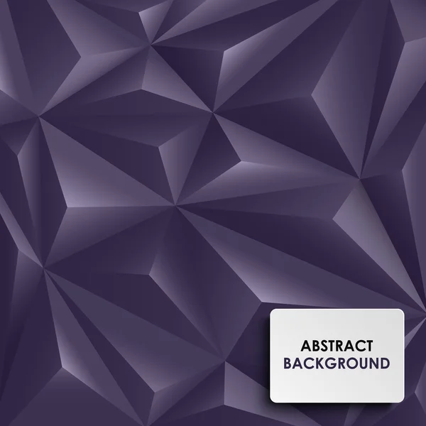 Abstracte violette achtergrond piramide — Stockvector