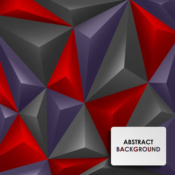 Abstract gekleurde achtergrond van de piramide — Stockvector