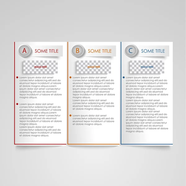 Brochure moderne ontwerpelement — Stockvector