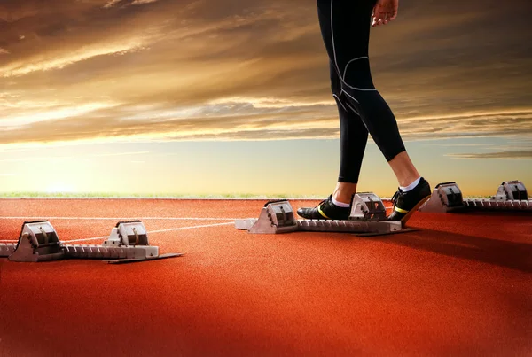 Running track — Stock Photo, Image