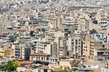Cityscape modern kentsel konut distr yüksek katlı konut
