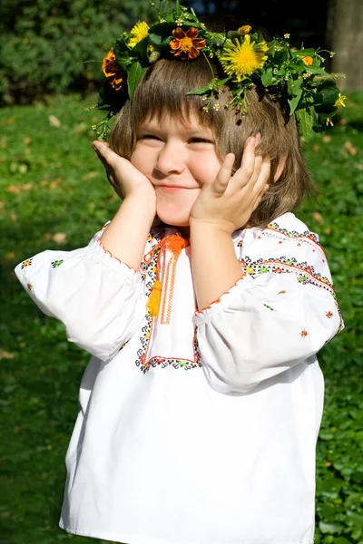 Pretty Ukrainian girl — Stock Photo, Image