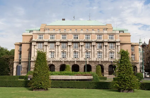 Budova karolinum vzdělání komplexní Karlovy univerzity Praha c Stock Fotografie