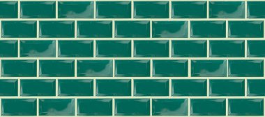 Mavi seramik seramik zemin. Mavili eski seramik fayanslar mutfak veya banyoyu süslemek için. 