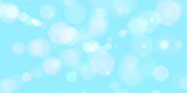 Sunny Blue Light Blurred Background Bright Soft Sunlight Calm Day — Stockfoto