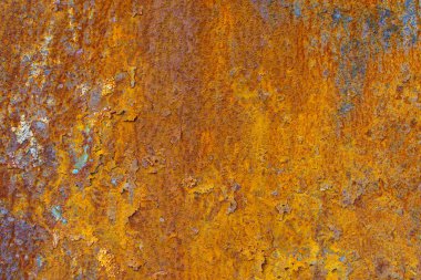 Rust metal background. Rusty texture old iron steel surface plate. Grunge, aged, corrosion material backdrop. High quality photo
