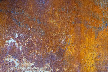 Rust metal background. Rusty texture old iron steel surface plate. Grunge, aged, corrosion material backdrop. High quality photo
