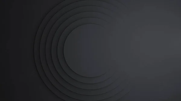 Fekete Elvont Háttér Sötét Geometriai Technológia Tapéta Felülete Tudomány Technológia — Stock Fotó