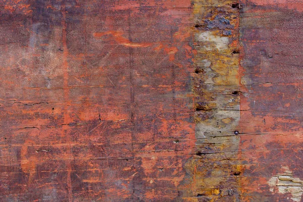 古老的木制背景 用老旧的乡村油漆质感的磨擦板 高质量的照片 — 图库照片