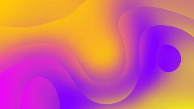 Soyut renk arkaplanı. Renkli desen çizgileri, gölgeler ve eğimli yüzey. Dekoratif, sanat, tasarım konsepti. Yüksek kaliteli illüstrasyon