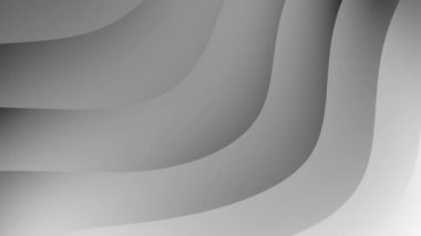 Beyaz soyut arka plan. Hareket eden gri arkaplandaki grafiksel doku dalgaları. Tasarım, sanat, dekoratif konsept. Yüksek kalite 4k görüntü