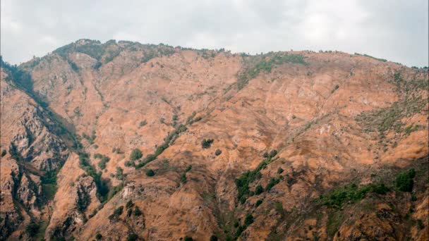 Timelapse Ombra Luce Movimento Sulla Montagna — Video Stock