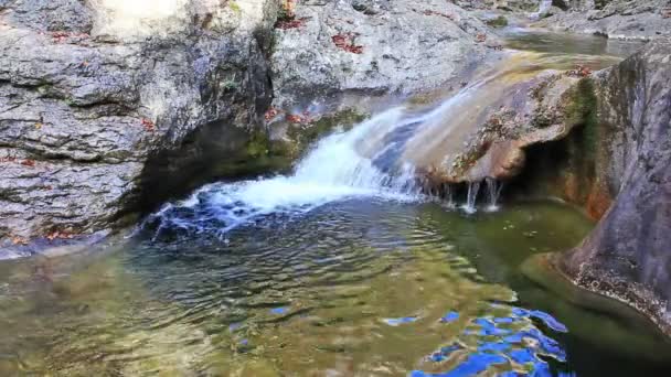 Řeka v horách — Stock video