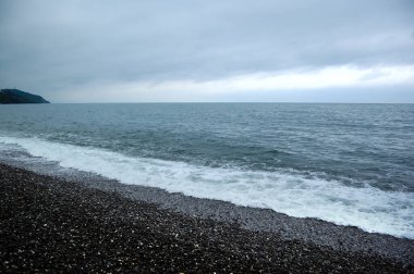 Güzel plaj ve deniz manzara