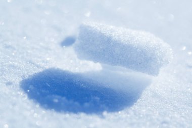 güzel mavi buz doğal arka plan