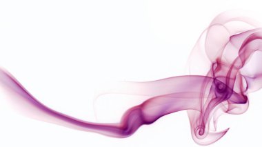 Duman hareketi, beyaz arka planda soyut mavi duman, mavi arka plan, mavi mürekkep arka plan. Yüksek kalite fotoğraf