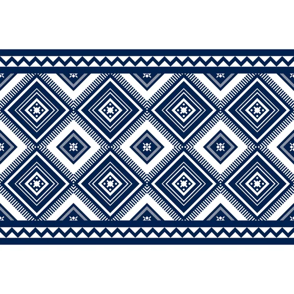 인디고 지정학적 전통적 동양식 디자인 포장지 스타일 — 스톡 사진