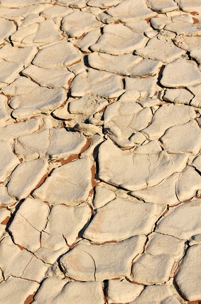 Soil detail of a dry pan, in the Sossusvlei sand dunes, Namib de — Stock Photo, Image