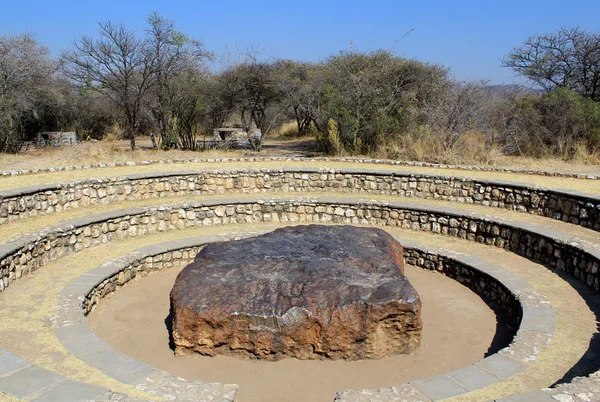 Hoba 隕石 - 今までに発見最大の隕石 — ストック写真