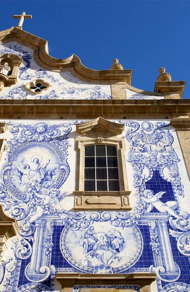 Unique ancient Santa Maria Church in Covilha Village — Stock Photo, Image