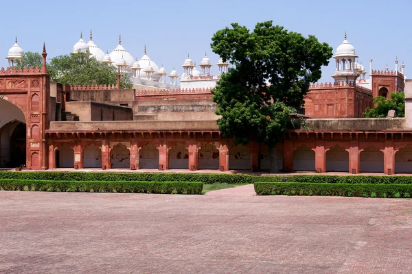 Outside Architecture of the Red Fort — Stock Photo, Image