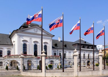 Grassalkovich Sarayı (grasalkovicov palac), bratislava.